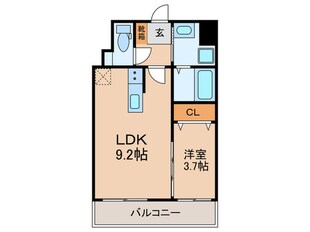 仮)カルム半道橋の物件間取画像